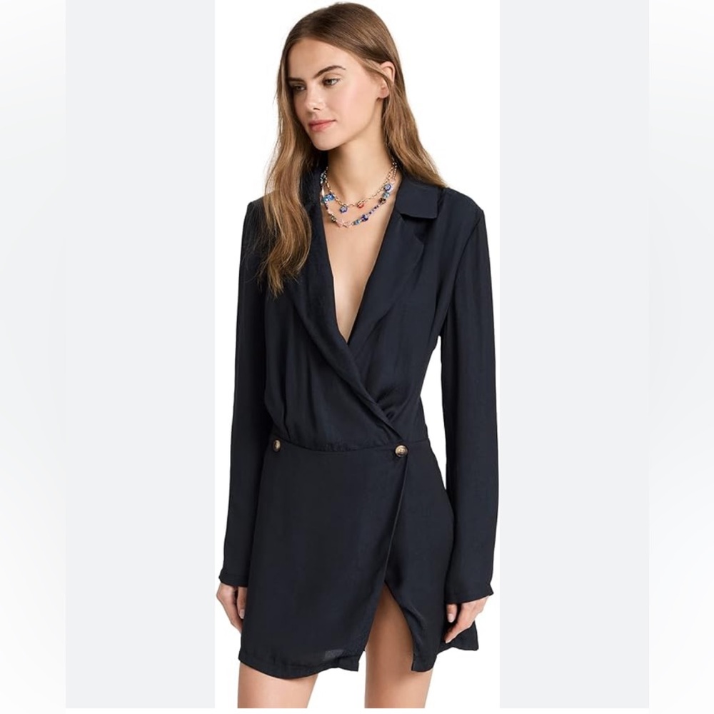 Free People Simone Dress- Black XS